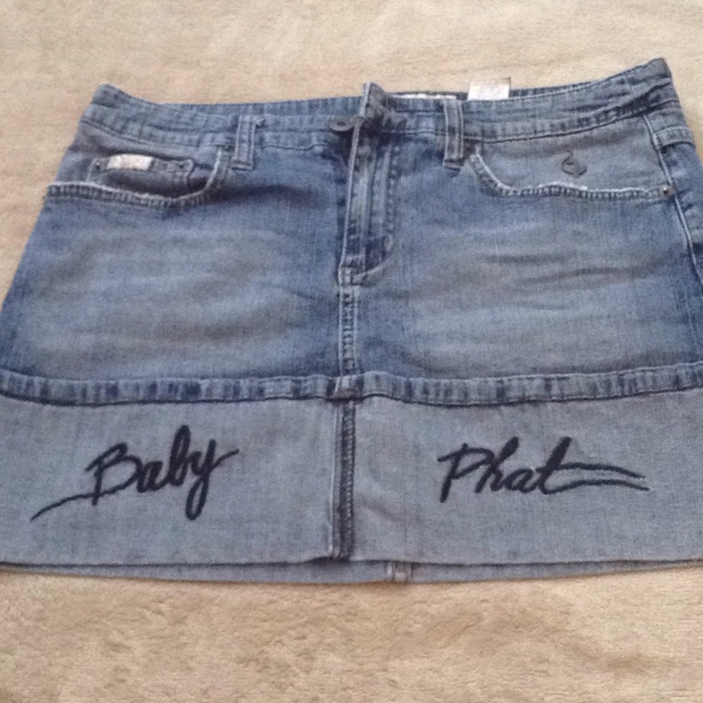 Baby Phat Jean Skirts